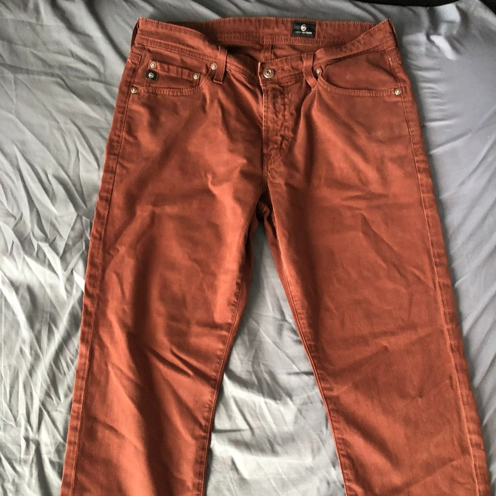 AG Men's Chinos | Deep Red (W32)